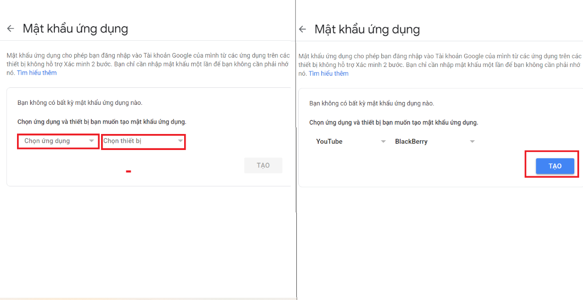 Cách tạo mật khẩu ứng dụng Gmail 7