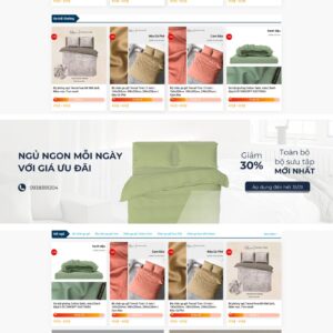 Theme wordpress bán nệm 1